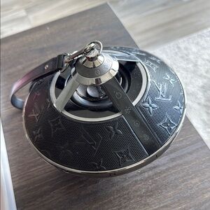 Louis Vuitton Black and Silver Portable Speaker